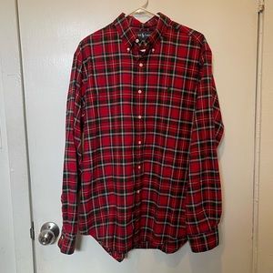 Ralph Lauren Red Plaid Shirt - Classic Fit